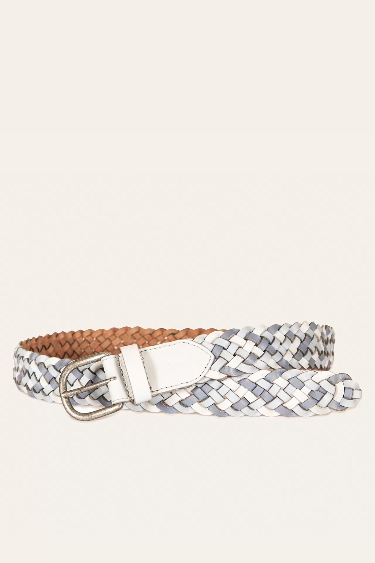 Frye 35MM Tonal Woven Leather Belt Sale