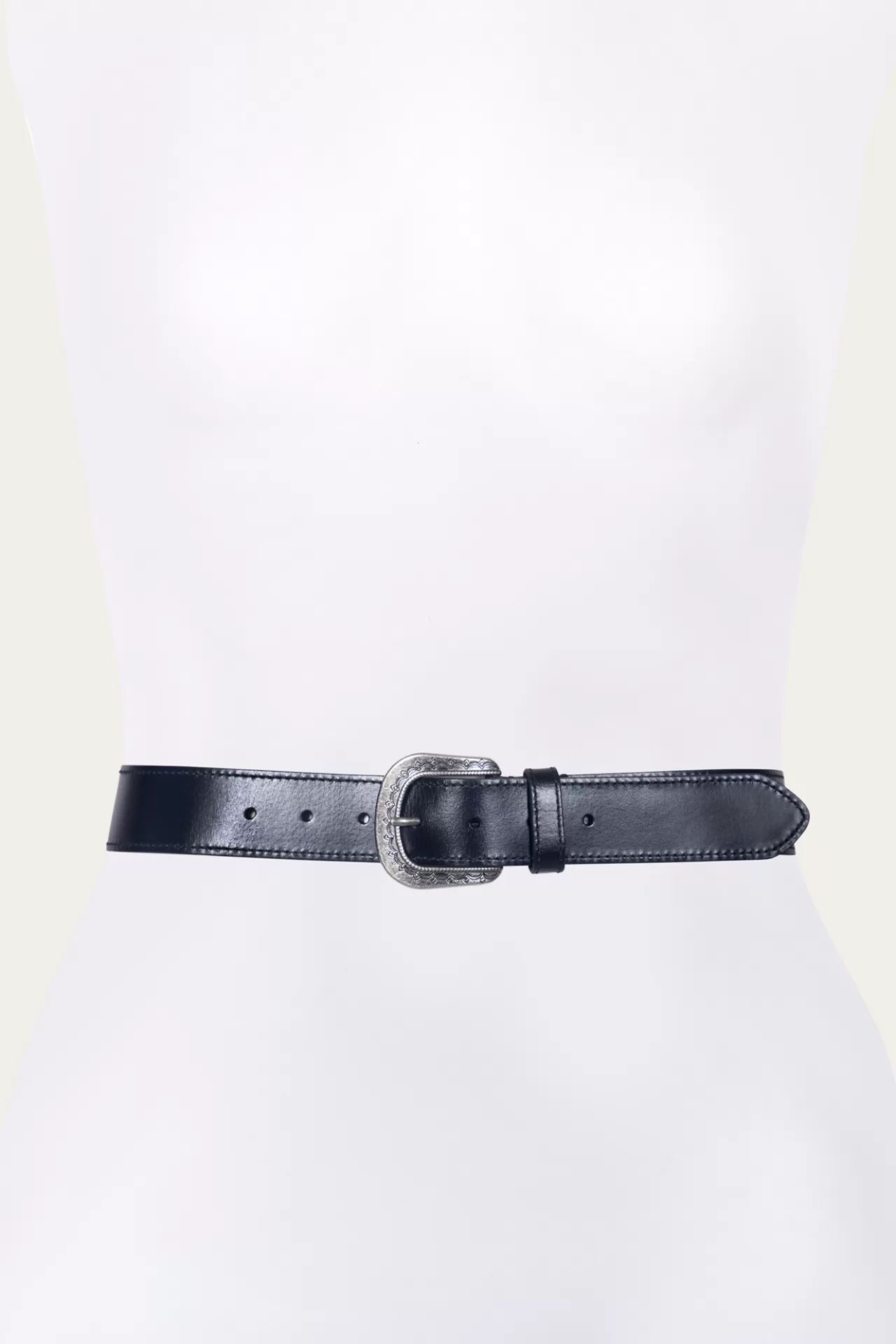 Frye 38mm Belt With Engraved Buckle Online