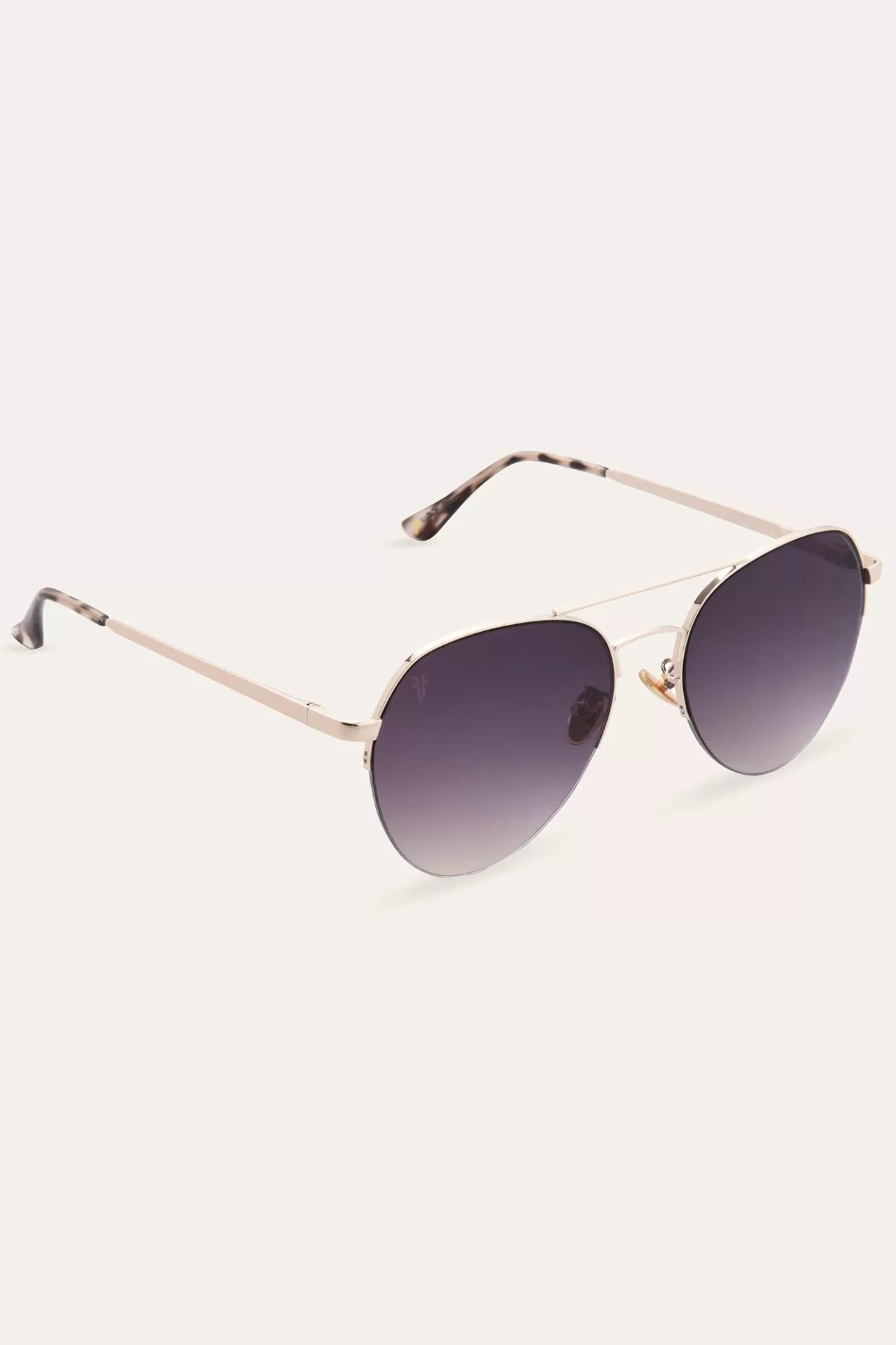 Frye Blake Sunglasses Gold Discount