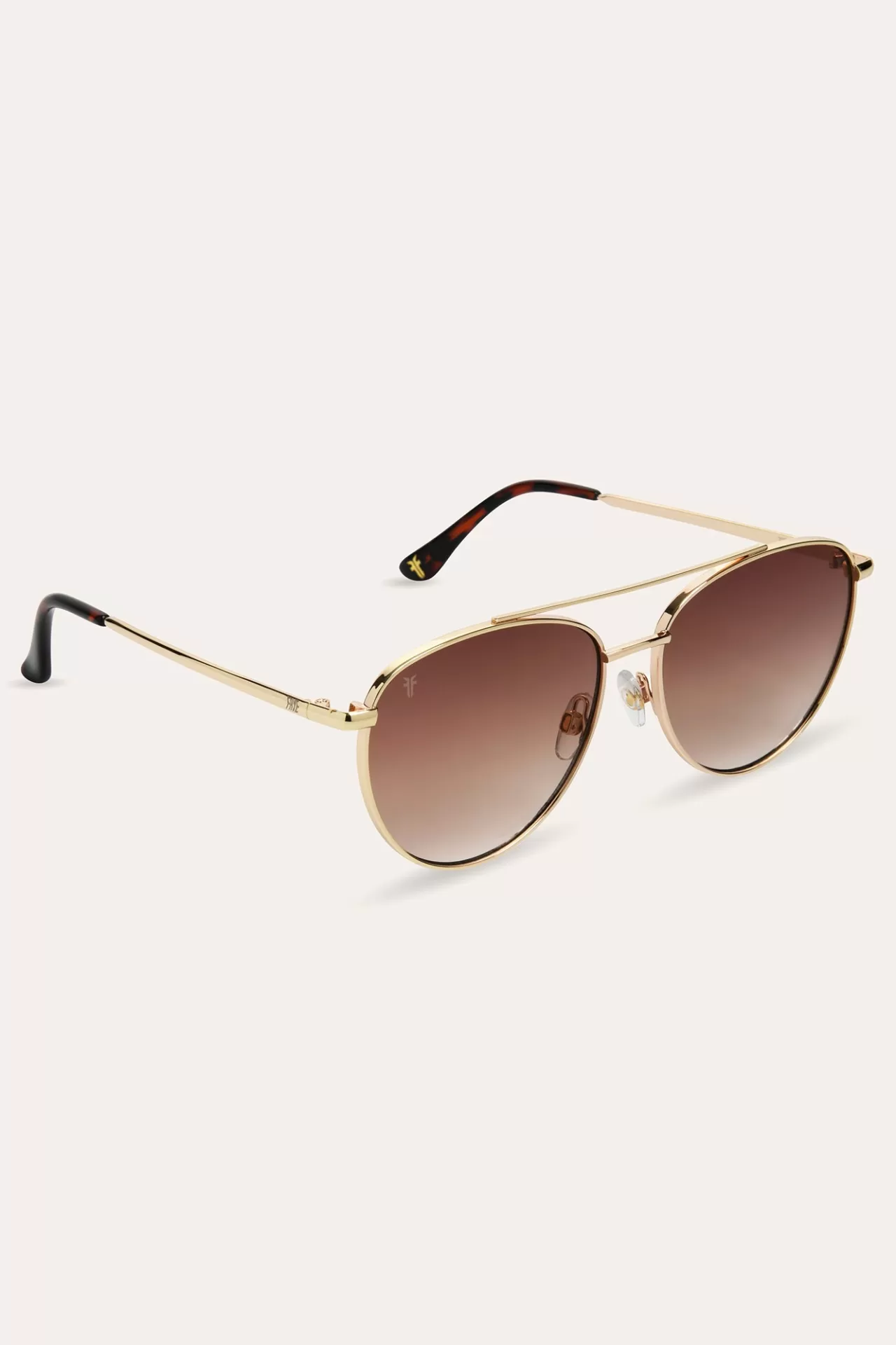 Frye Frenchie Sunglasses Gold Best