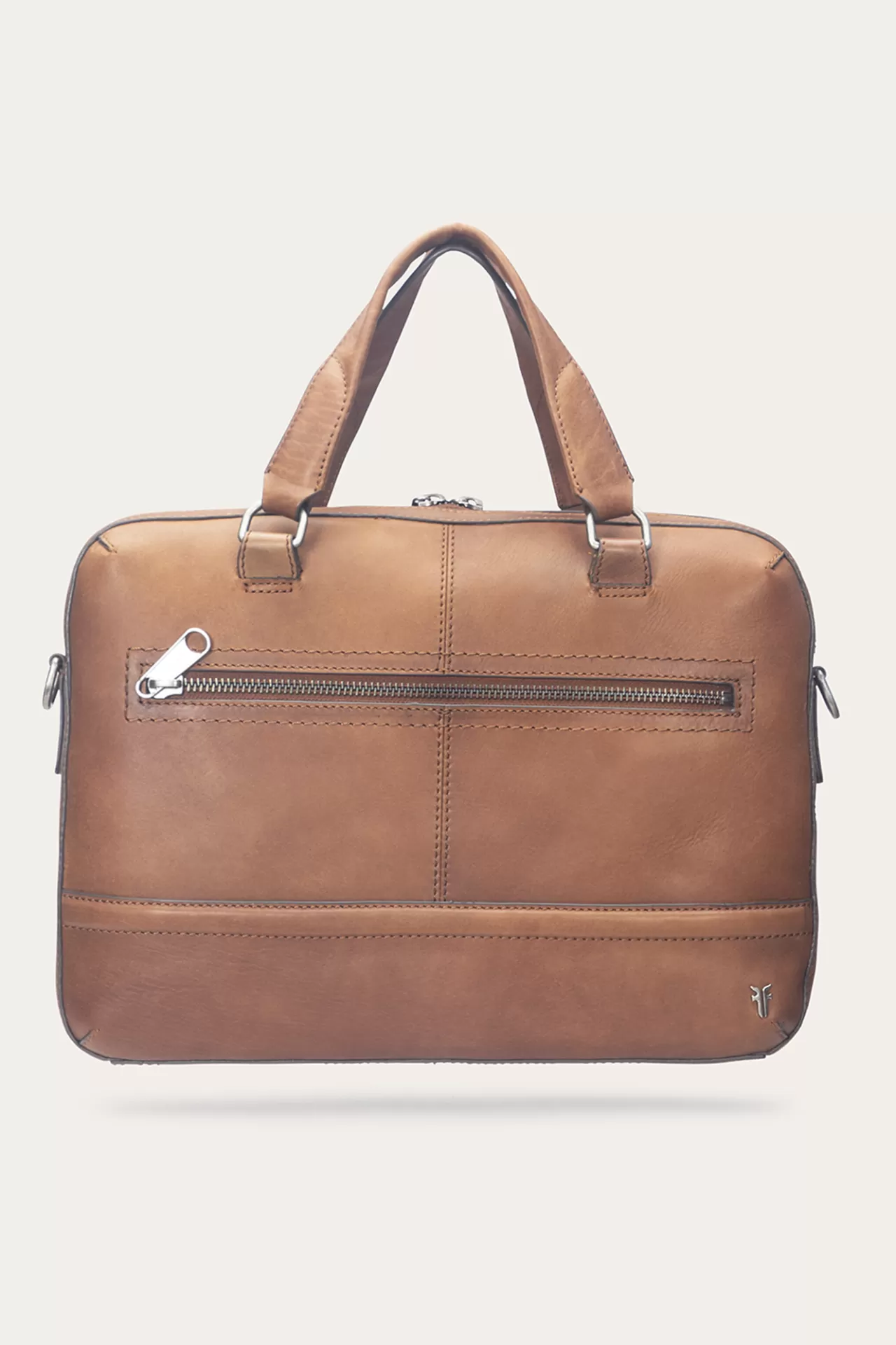 Frye Nash Briefcase Cognac Outlet