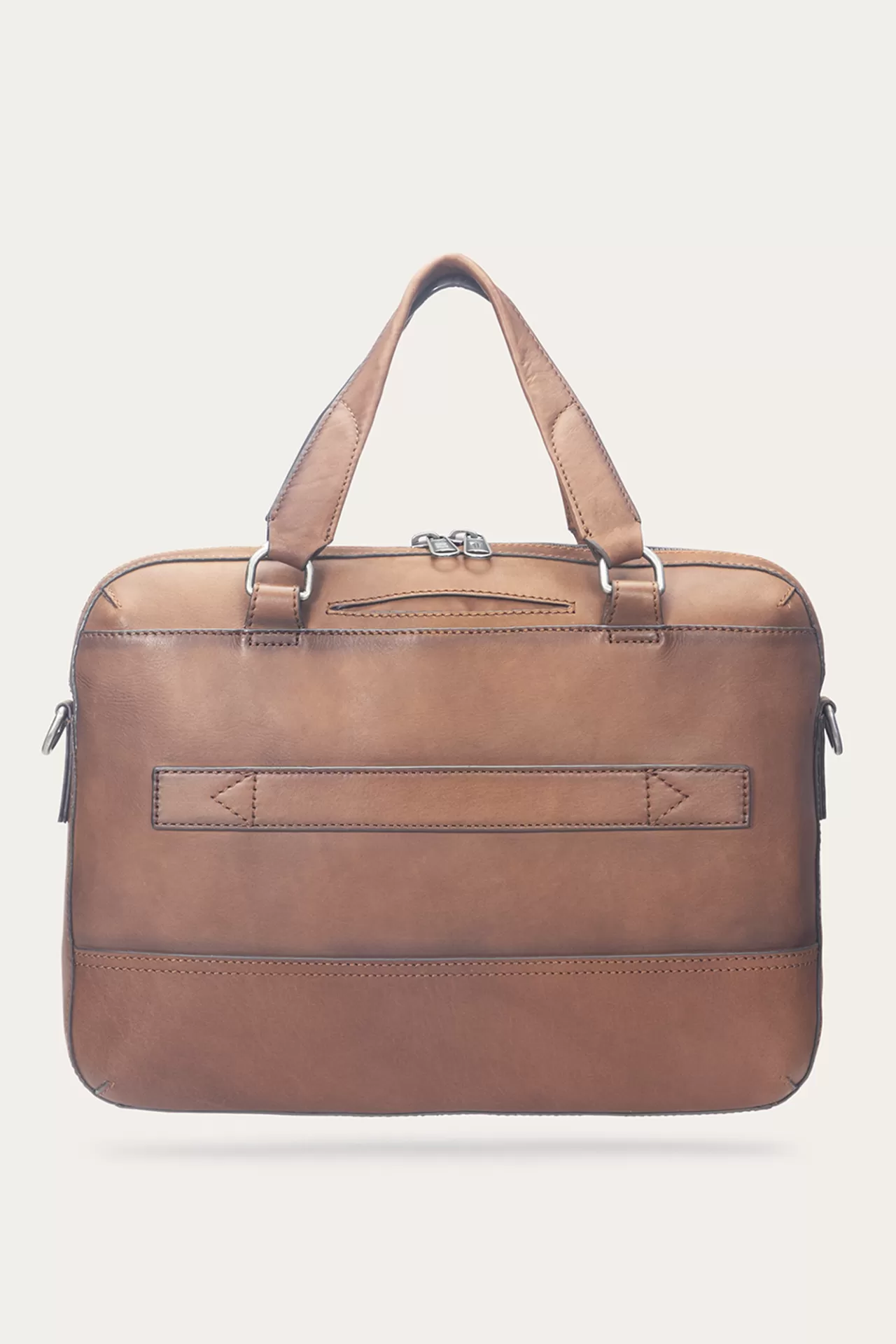 Frye Nash Briefcase Cognac Outlet