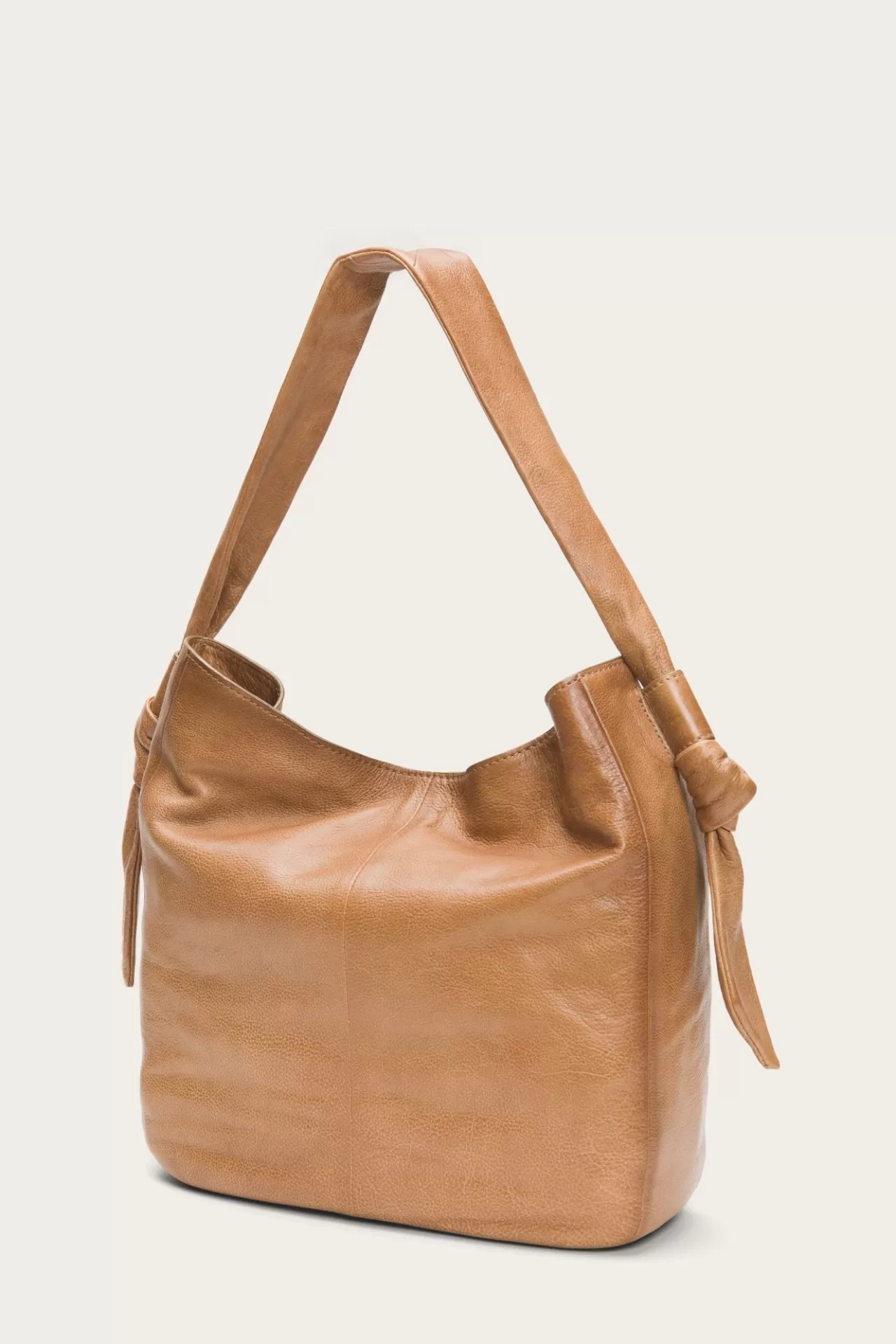 Frye Nora Knotted Hobo Beige New