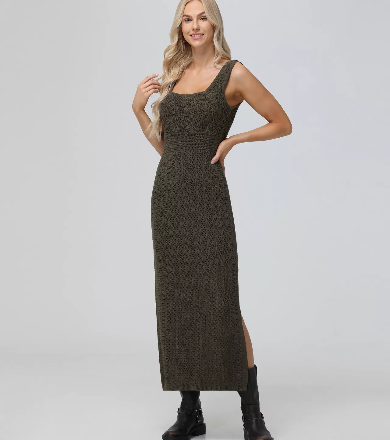 Frye Open Stitch Maxi Sweater Dress Discount