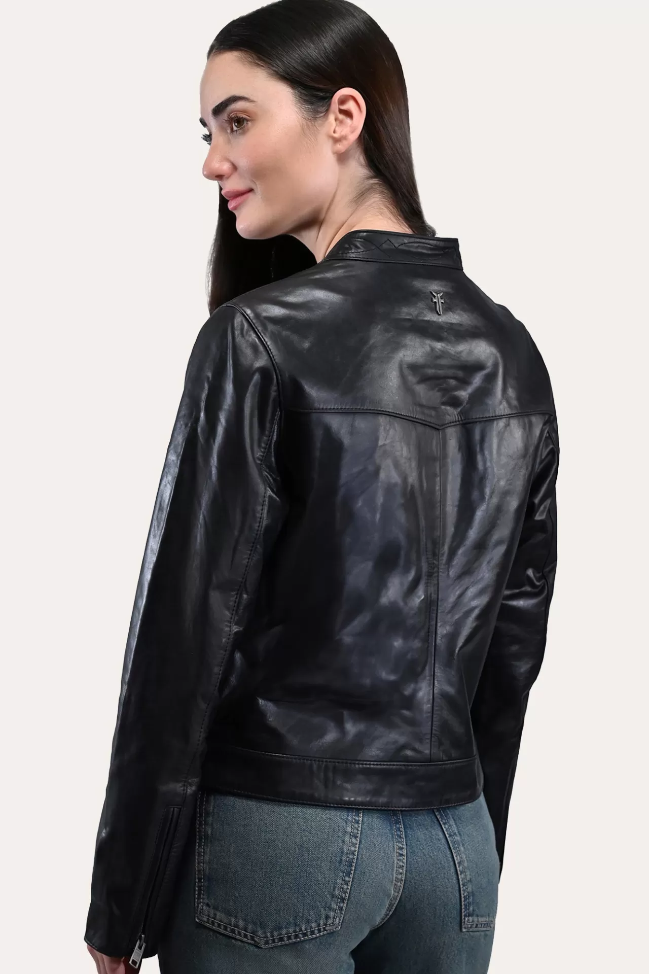 Frye Tobacco Cafe Racer Jacket Shop