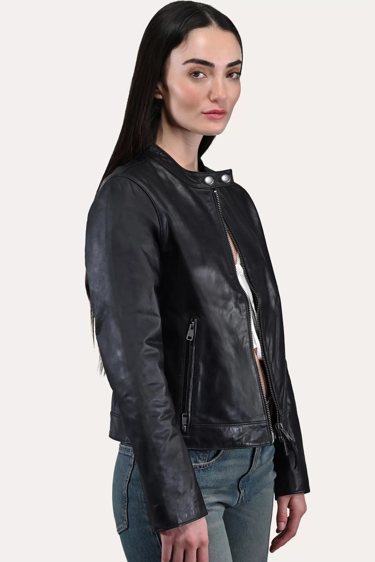 Frye Tobacco Cafe Racer Jacket Shop